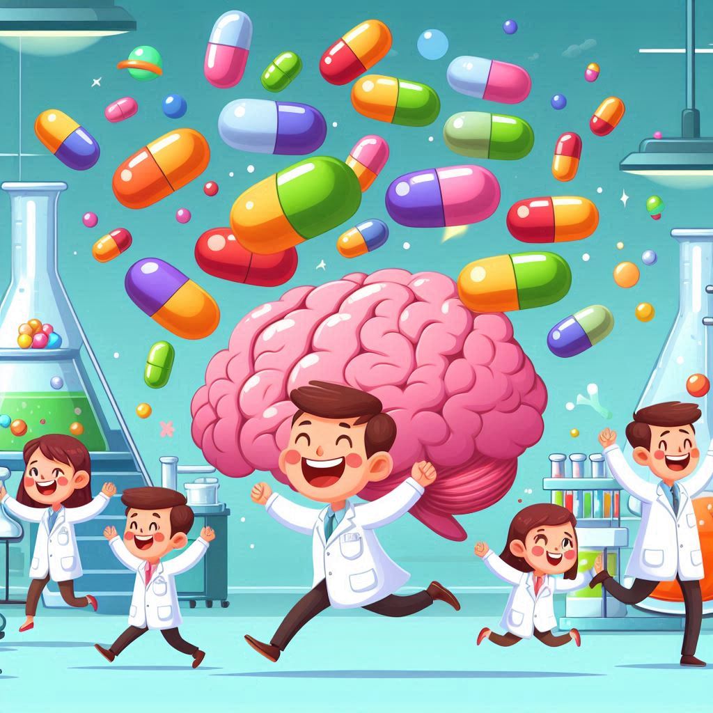 Brain pills advertisement